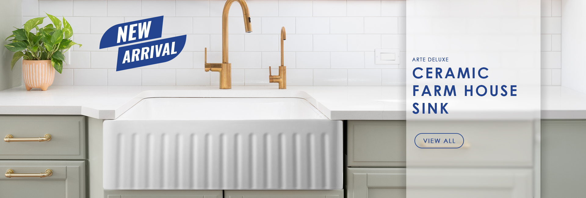 Ceramic Farmhouse Sink